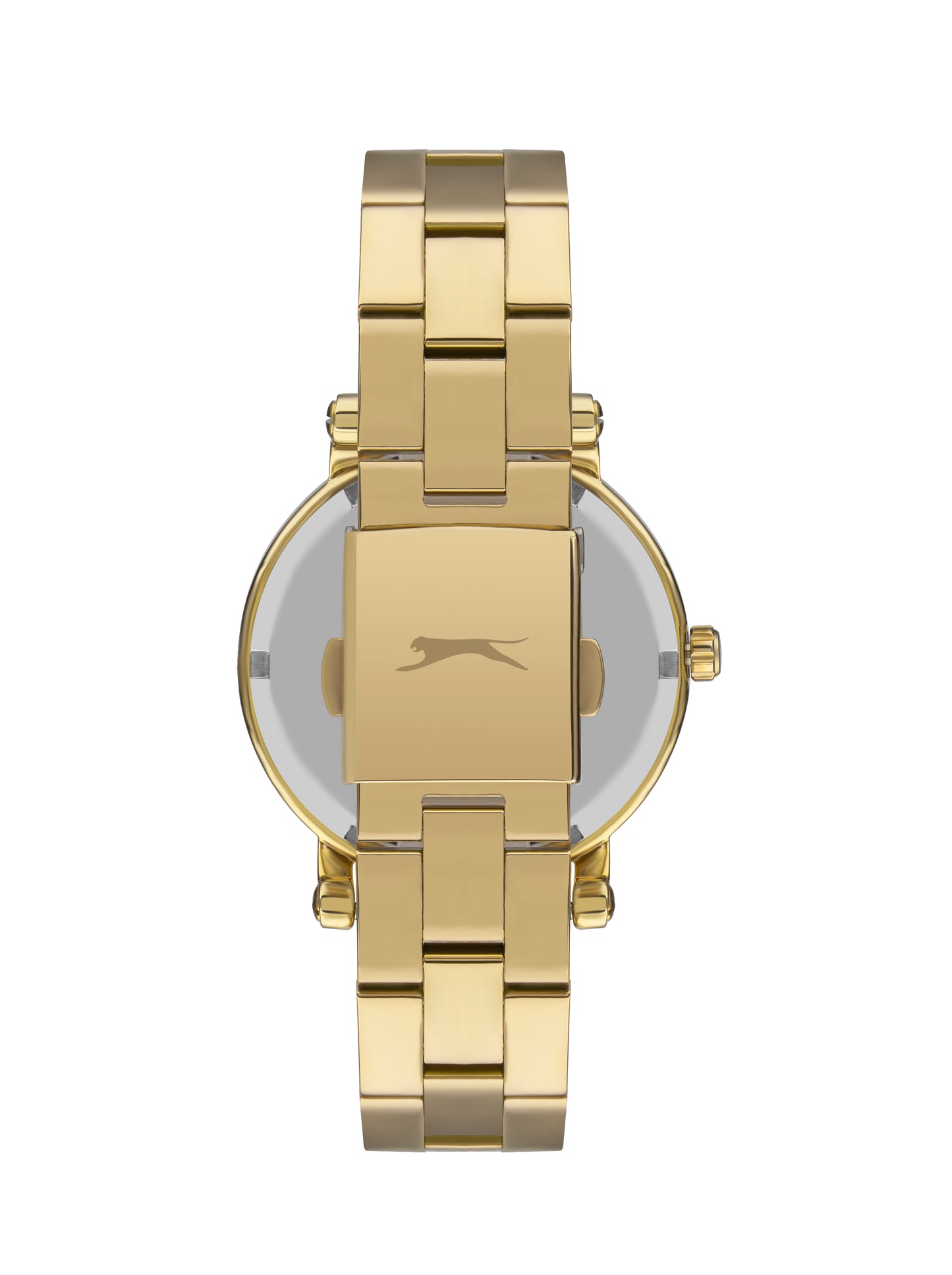 Slazenger SL.9.1577.3.05 Quartz Female Metal Gold Band Silver Dial Watch