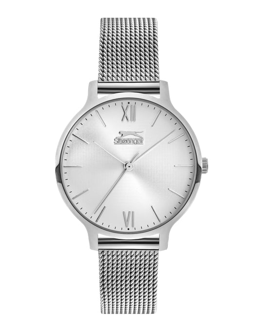 Slazenger - SL.9.1823.2.01 - Quartz Female Band Silver Dial Watch