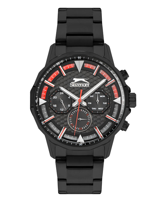 Slazenger - SL.9.2216.2.05 - Quartz Male Band Black Dial Watch