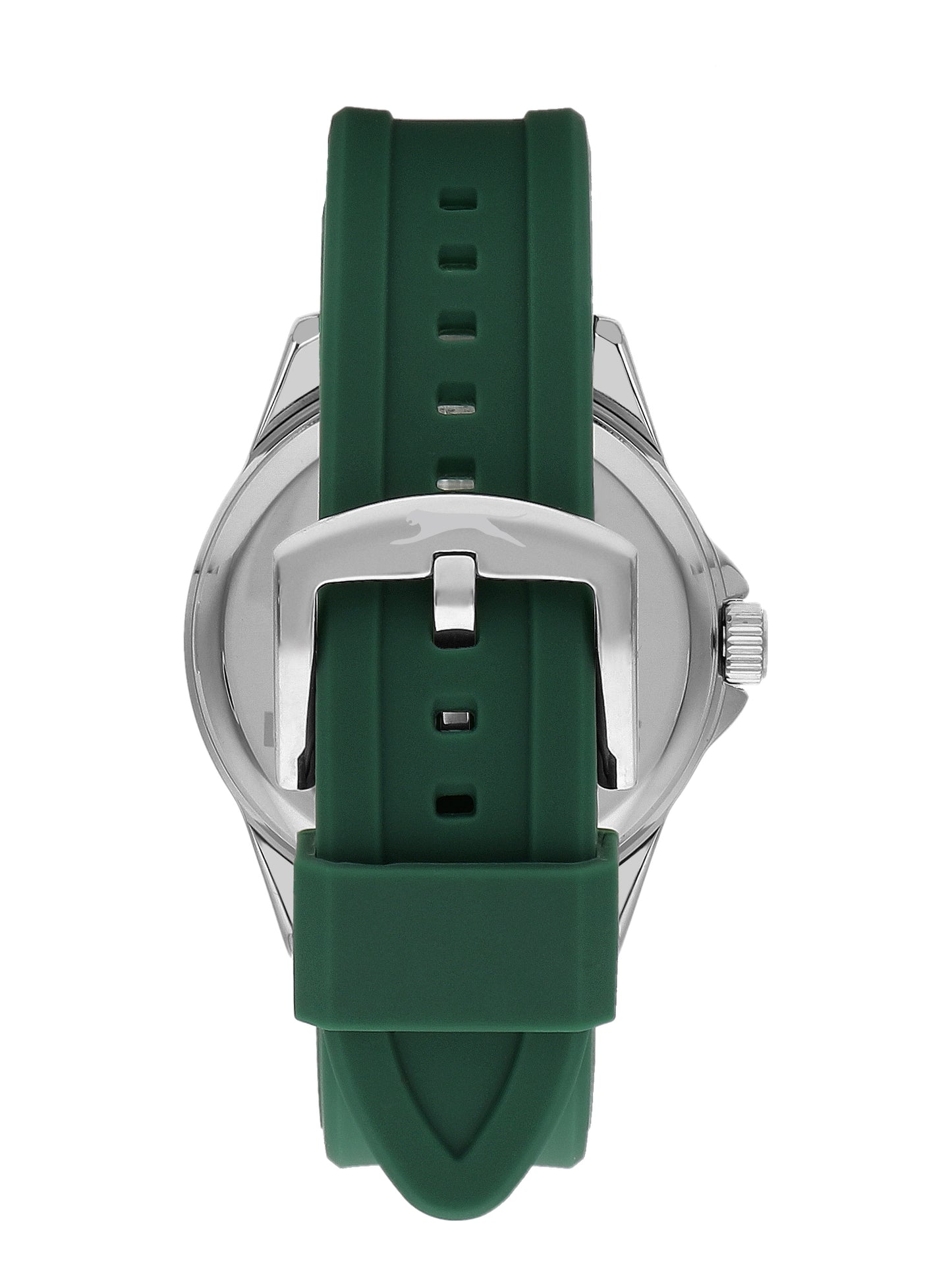 Slazenger SL.9.2224.1.02 Quartz Male Silicone Green Band Green Dial Watch