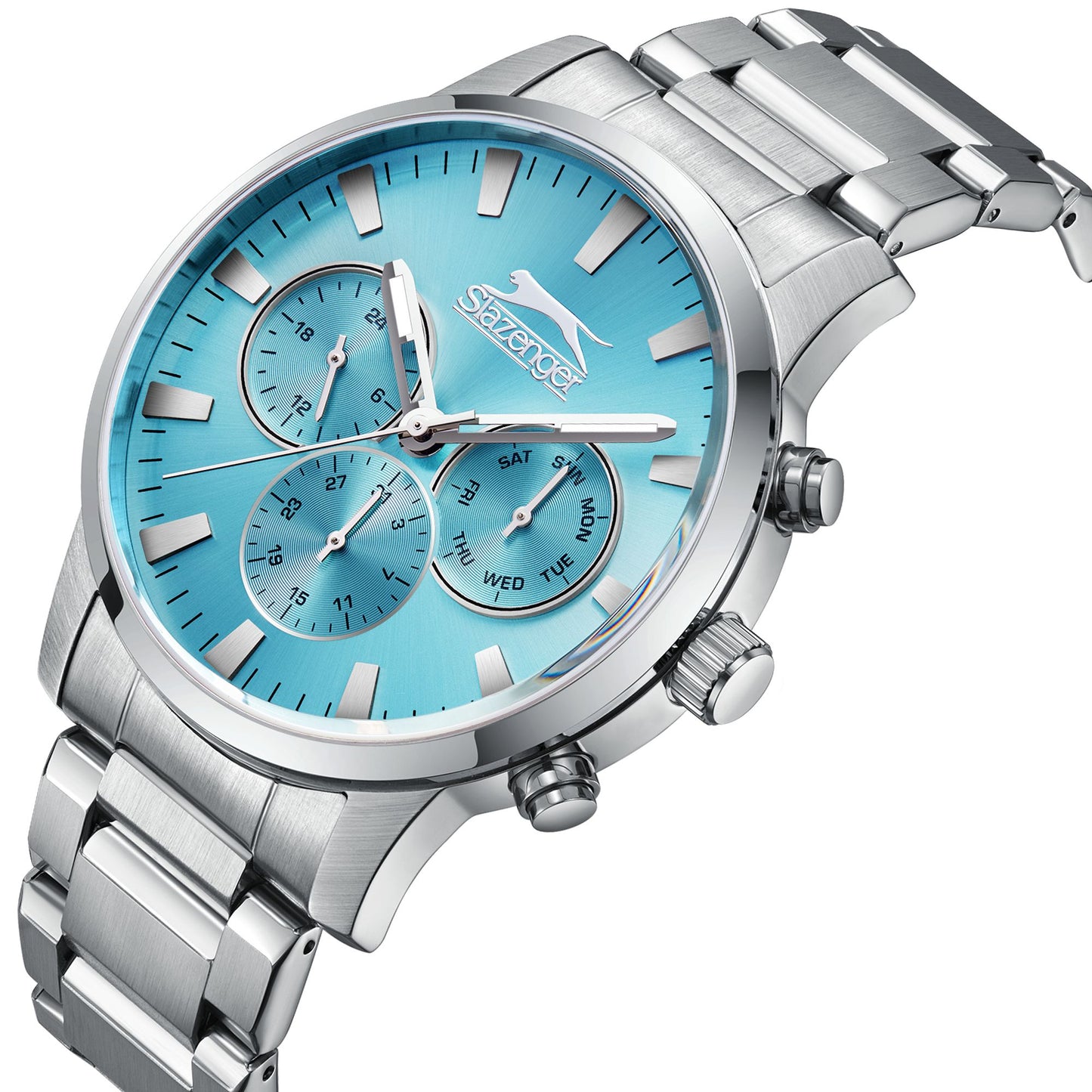Slazenger - SL.9.2356.2.06 - Stainless Steel Multifunction Watch For Men's
