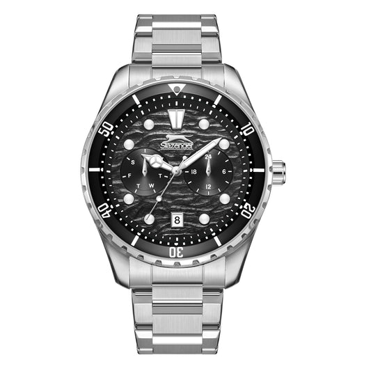 Slazenger - SL.9.2366.2.02 - Stainless Steel Multifunction Watch For Men's