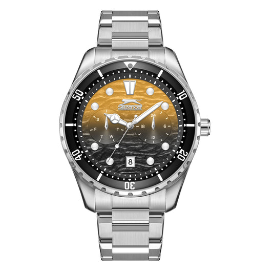 Slazenger - SL.9.2366.2.05 - Stainless Steel Multifunction Watch For Men's