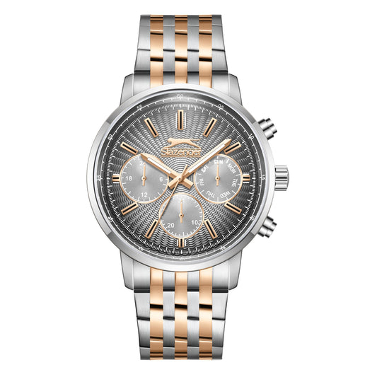 Slazenger - SL.9.2391.2.04 - Stainless Steel Multifunction Watch For Men's