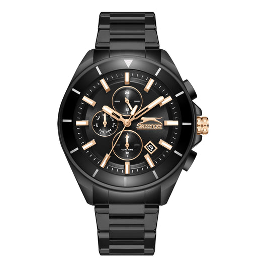 Slazenger - SL.9.2393.2.04 - Stainless Steel Multifunction Watch For Men's