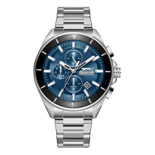 Slazenger - SL.9.2393.2.07 - Stainless Steel Multifunction Watch For Men's