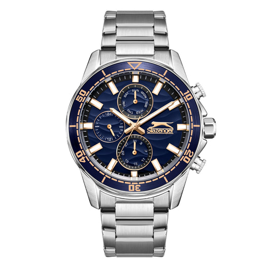 Slazenger - SL.9.2396.2.03 - Stainless Steel Multifunction Watch For Men's