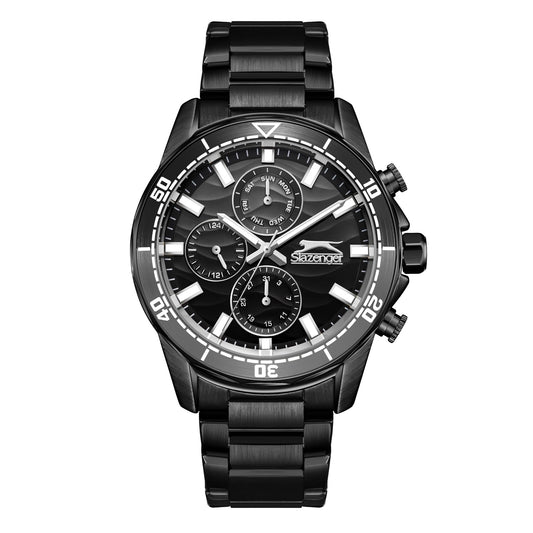 Slazenger - SL.9.2396.2.05 - Stainless Steel Multifunction Watch For Men's