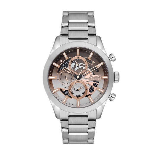 Slazenger - SL.9.2399.2.06 - Stainless Steel Multifunction Watch For Men's