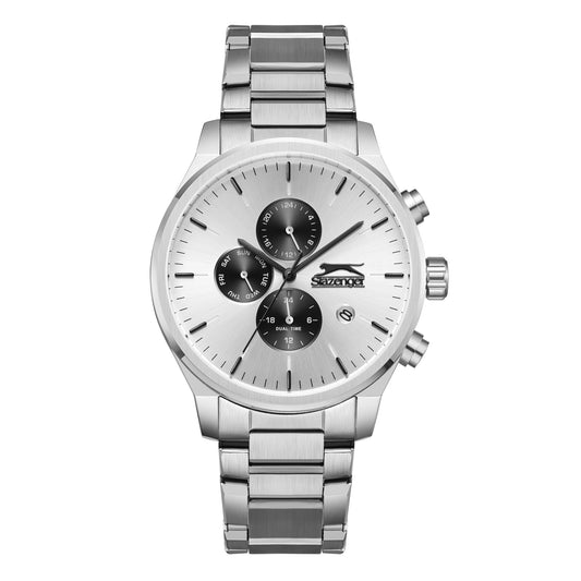 Slazenger - SL.9.2400.2.01 - Stainless Steel Multifunction Watch For Men's