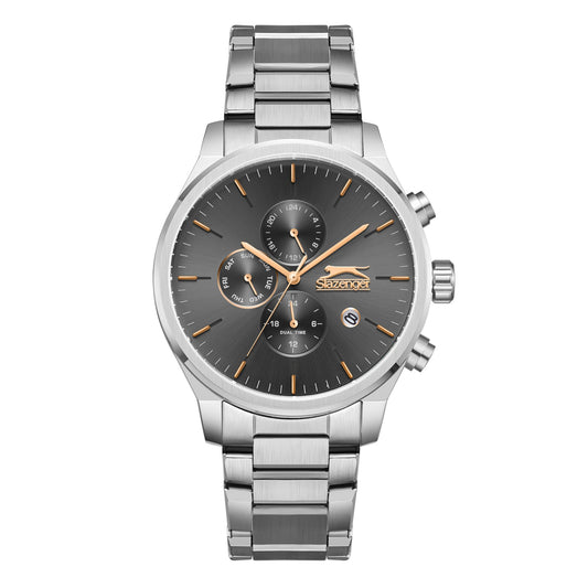 Slazenger - SL.9.2400.2.07 - Stainless Steel Multifunction Watch For Men's