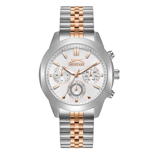 Slazenger - SL.9.2407.2.02 - Stainless Steel Multifunction Watch For Men's