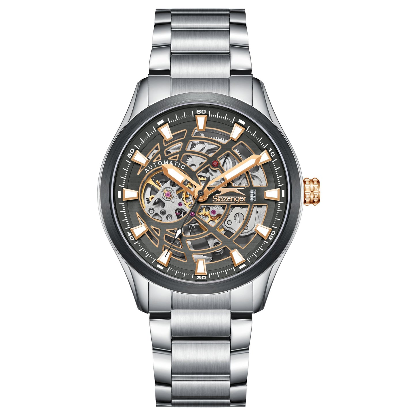 Slazenger - SL.9.2411.1.04 -  Automatic Stainless Steel Watch For Men's