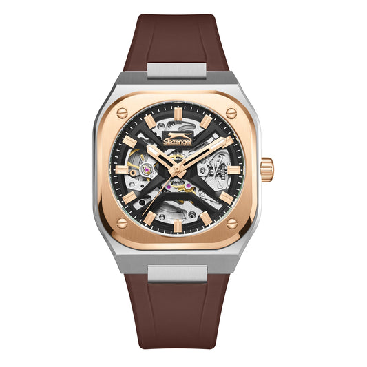 Slazenger - SL.9.2415.1.04 -  Automatic PVC Strap Watch For Men's