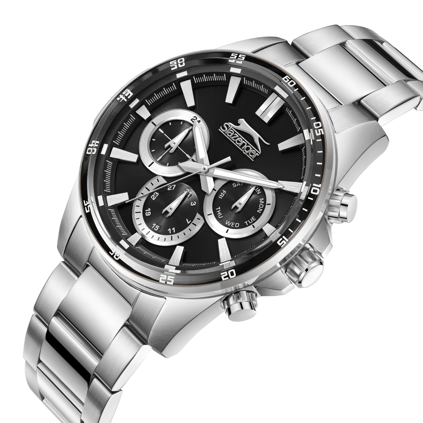 Slazenger SL.9.2456.2.02 Gents Stainless Steel Men Watch - Nizam Watch House