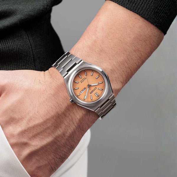 Citizen Super Titanium watch on the wrist