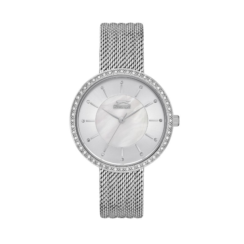 Slazenger SL.09.2049.3.05 Ladies Stainless Steel Watch Silver