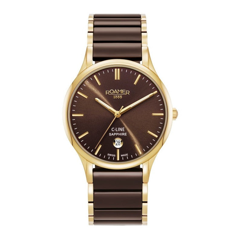 ROAMER - 658833 48 65 63 -  MENS WRISTWATCH  CERAMIC