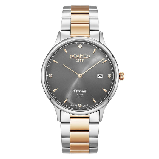 Roamer - 863833 49 55 50 - Eternal Analog Grey Men's Watch
