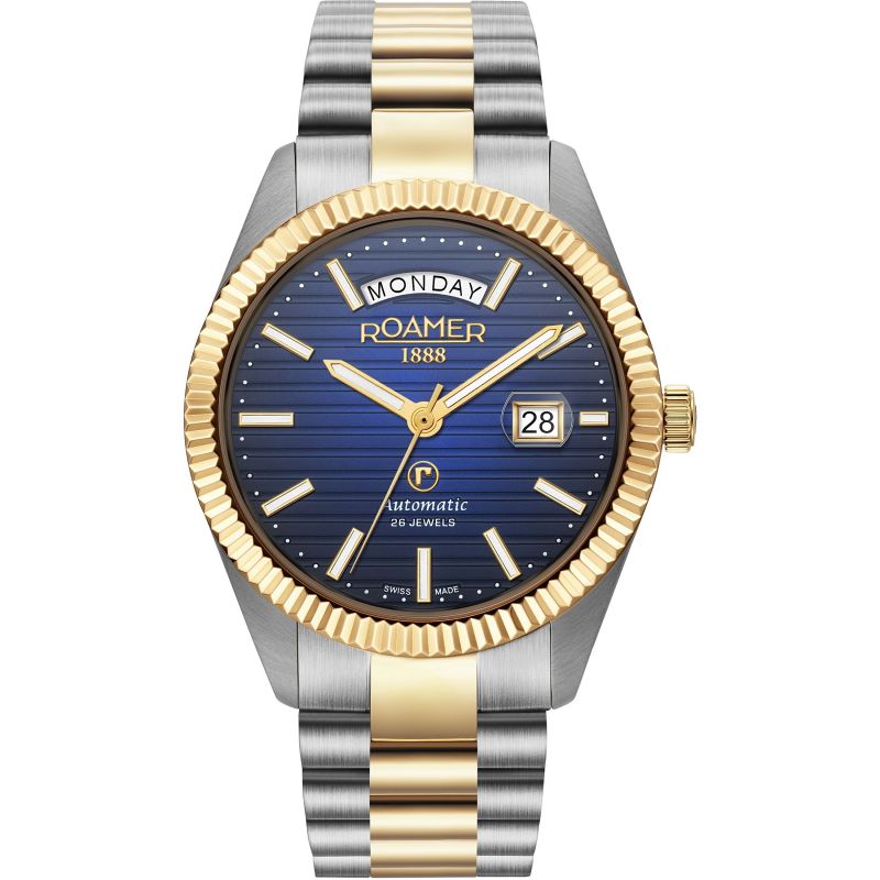 Roamer - 981666 47 45 50 - Mens Roamer Primeline Automatic Watch - Nizam Watch House