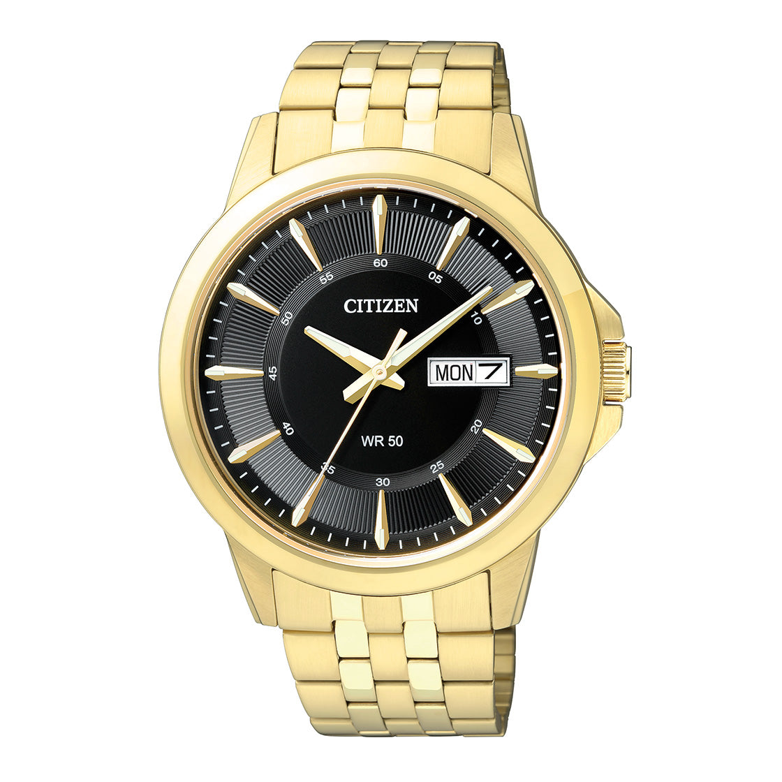 Citizen - BF2013-56E -Quartz Black Dial Gold tone Men's