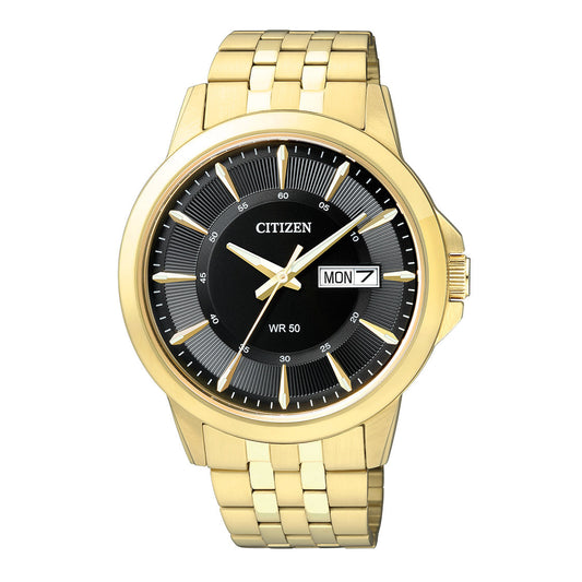 Citizen - BF2013-56E -Quartz Black Dial Gold tone Men's