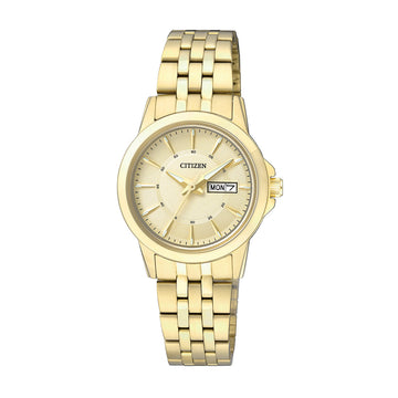 Citizen EQ0603 59P Quartz Stainless Steel Watch For Women Nizam Watch House