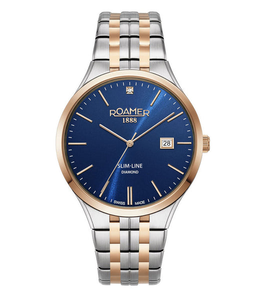 Roamer - 864833 49 45 50 - Slim-Line Analog Watch for Men