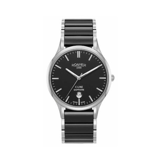 Roamer - 658833 41 55 61 - Quartz Watch Ronda Black 40 mm