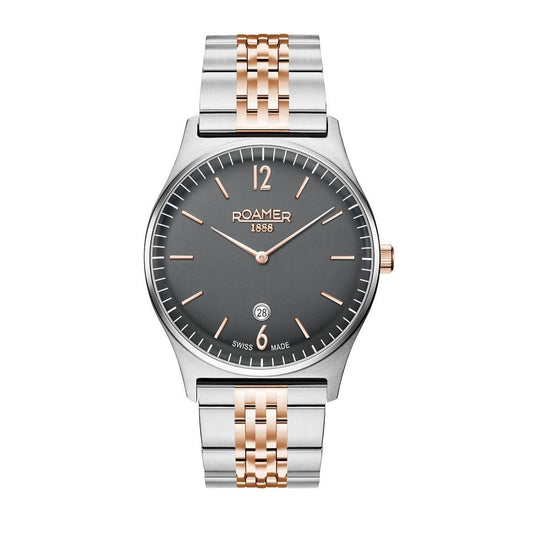 ROAMER - 650810 41 65 50 - MENS WRISTWATCH ELEMENTS STAINLESS