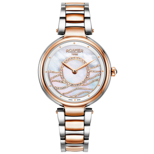Roamer - 600857 49 15 50 - Lady Mermaid Steel Rose Gold Watch