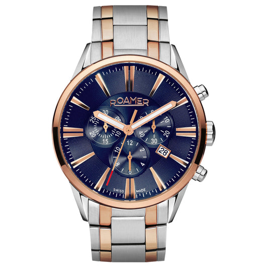 Roamer - 508837 49 85 50 - Superior Chrono Men's Black Watch - Nizam Watch House