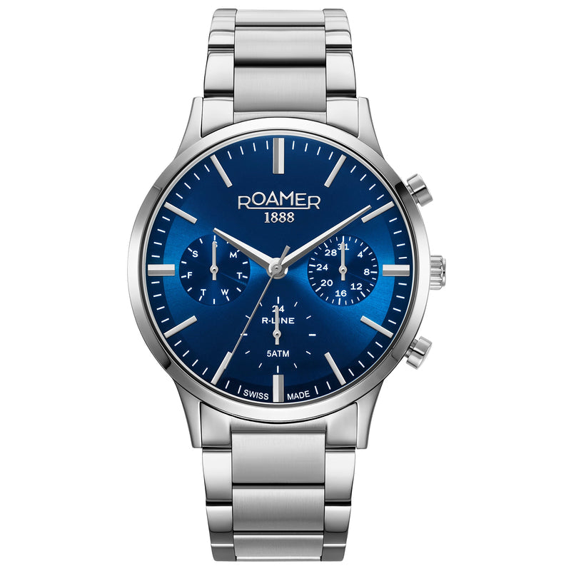 Roamer - 718982 41 45 70 - Multifunction Men's Blue Watch