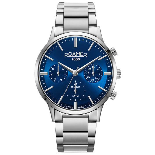 Roamer - 718982 41 45 70 - Multifunction Men's Blue Watch